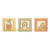 Cadre d�coration Baboum Zamba & Hippoum (3 pi�ces)