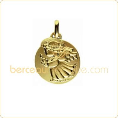 M�daille Petit Ange � la Bougie (or jaune) par La Monnaie de Paris
