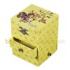 Boite � musique 3 tiroirs Jaune Flower Fairies