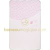Couvre lit Aquarelle rose (pour lit 60 x 120 cm)