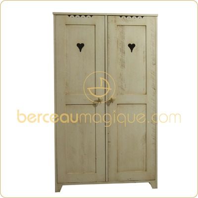 Grande armoire coeur Angel des montagnes  par Mathy by bols