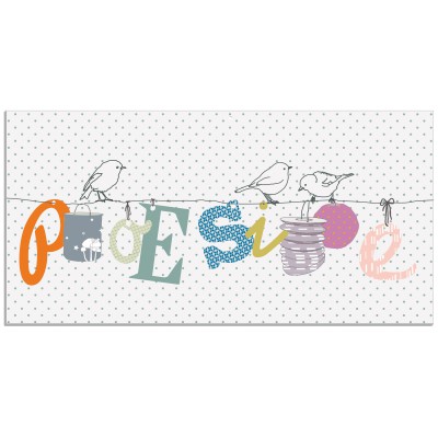 Tableau plexiglas po�sie (30 x 30 cm) par Mimi'lou