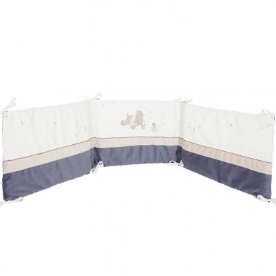 Tour de lit veloudoux bao et wapi (pour lits 60 x 120 cm et 70 x 140 cm)