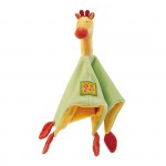 Doudou plat girafe personnalisable Les Loustics - Moulin Roty