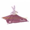 Doudou lapin Parme personnalisable Basile et Lola