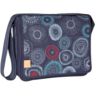 Sac à langer bandoulière à rabat casual navy fossil