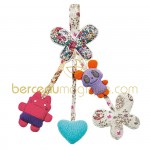 Hochet � accrocher avec porte-t�tine Panda (20 cm) - Trousselier