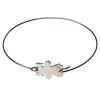 Bracelet Fil d'amour motif au choix (Petit mod�le) (Or blanc)