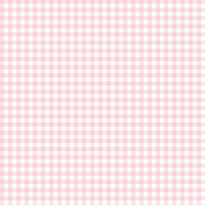 Papier peint vichy rose by chloé lefeuvre