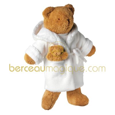 Ours robe de chambre  (38 cm) par Trousselier