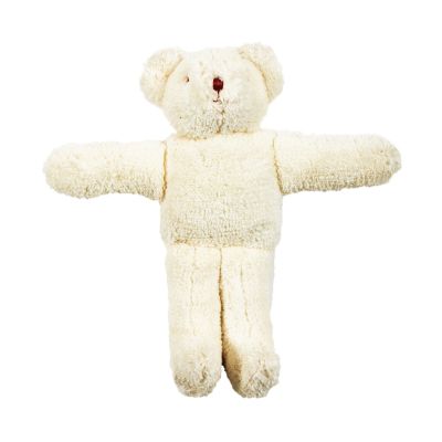 Doudou Ours hochet ivoire (16 cm) par Trousselier