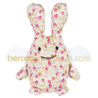 Doudou Ange lapin Liberty 92 ( 18 cm) par Trousselier