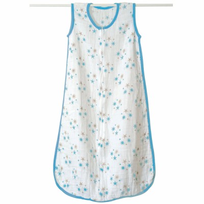 Gigoteuse l�g�re 12-18 mois en mousseline de coton Slumber ''Star bright'' par Aden + Anais
