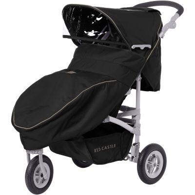 Poussette Whizz GL noire par Red Castle