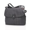 Sac � langer Satchel ray� gris