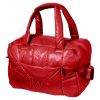 Sac � langer rouge Feather light rouge/gris clair