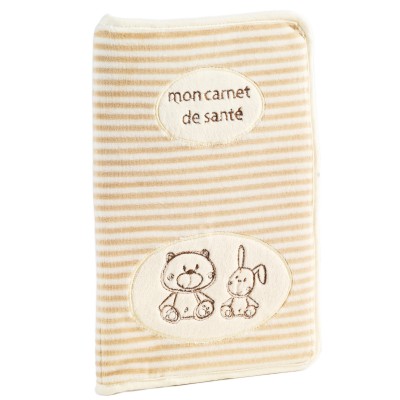 Prot�ge carnet de sant� Rabbit & Bear (17cm x 26cm) par Domiva