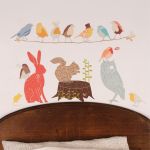 Sticker Animaux de la for�t r�tro - Love Ma�