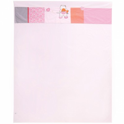 Drap de lit + taie d'oreiller iris et babette (120 x 180 cm)