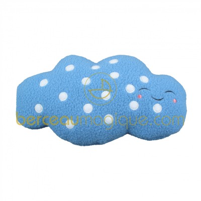 Coussin nuage bleu par Trousselier