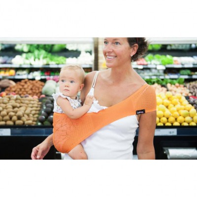 Porte-bébé suppori orange (taille 4l)