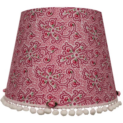 Abat-jour high tea rose pour lampe (35 x 28 cm)