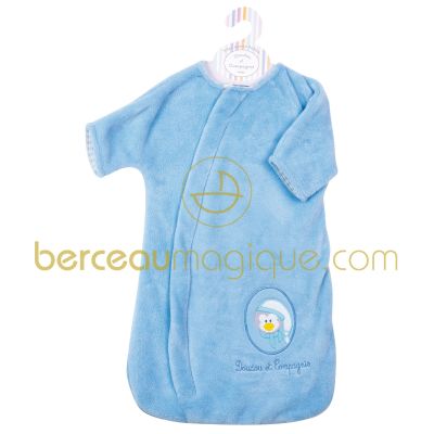 Surpyjama 0-6 mois Doux pingouin (60 cm) par Doudou et Compagnie