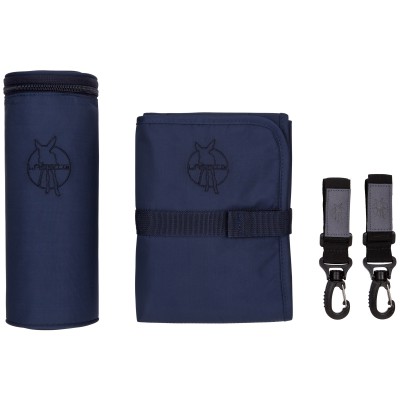 Accessoires pour sac glam signature bleu marine