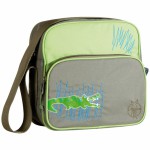 Mini sac square Croco vert - L�ssig