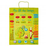 Calendrier au fil du temps vert - Lilliputiens