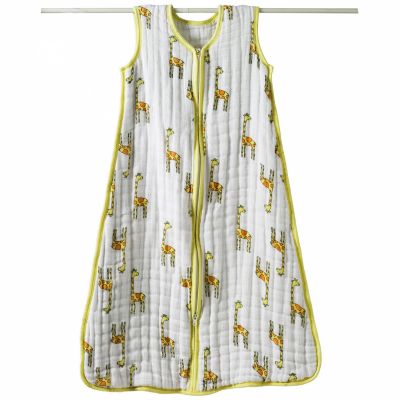 Gigoteuse hiver 18-24 mois en mousseline de coton Cozy slumber ''Jungle jam girafe'' par Aden + Anais