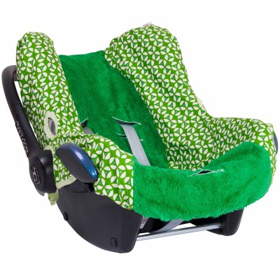 Housse de cosy pour siège-auto pebble geo green