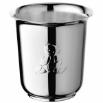 Timbale Charlie Bear (m�tal argent�) - Christofle