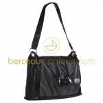 Sac � langer V-Bag simili cuir noir - L�ssig