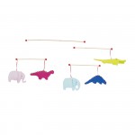 Mobile baguettes crocodile et �l�phants - Trousselier