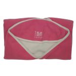 Babynomade polaire framboise et ivoire (taille 1 :  66 x 85 cm) - Red Castle