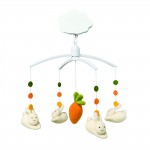 Mobile musical pastilles lapins par Trousselier