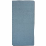 Matelas nomade �ponge bleu ardoise (120 x 60 cm) - Candide