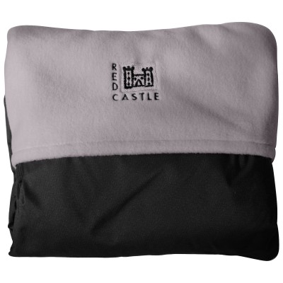 Couverture coupe-vent noir et taupe (100 x 72 cm) par Red Castle