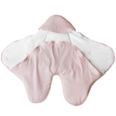 Couverture nomade pink bows (0-6 mois)