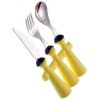 Set 3 couverts enfant jaune