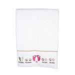 Serviette Petits pieds (52 x 80 cm) - La maison des abeilles