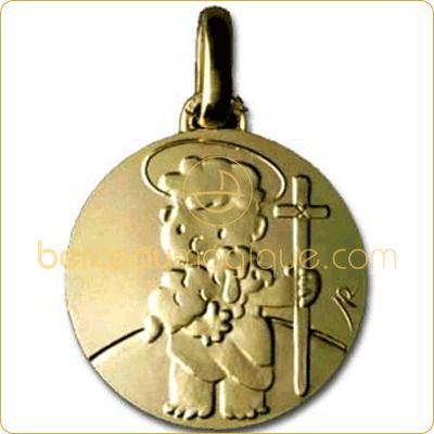 M�daille Saint Jean-Baptiste (or jaune) par La Monnaie de Paris