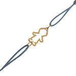 Bracelet cordon petit gar�on ajour� (or jaune) - A.Augis