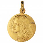M�daille Ange de L�onard de Vinci (or jaune)  - La Monnaie de Paris