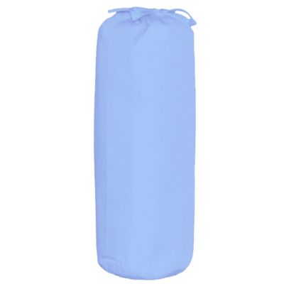 Drap housse bleu clair (40 x 80 cm)