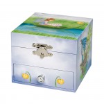 Coffret cube elfe sur feuille - Trousselier