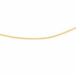 Collier c�ble 40 cm (or jaune 750�)  - Berceau magique bijoux
