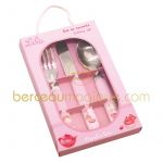 Set de 3 couverts Lila - Moulin Roty