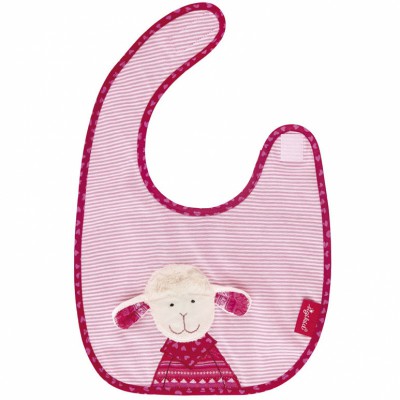 Bavoir schnuggi mouton rose